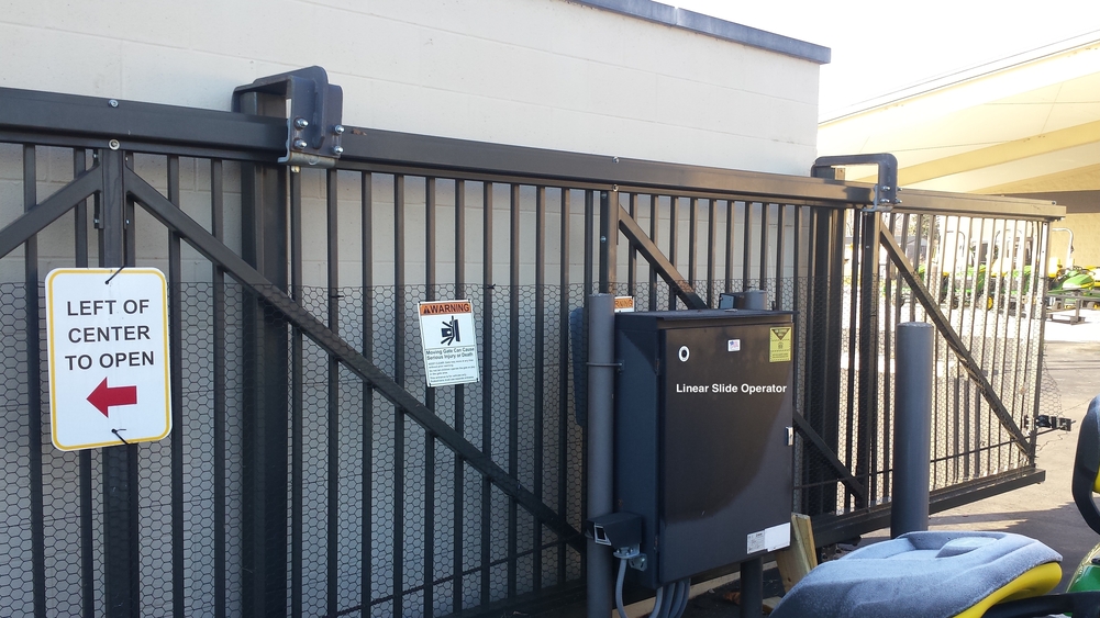 Automatic slide gates enhanced home security and smooth entry access