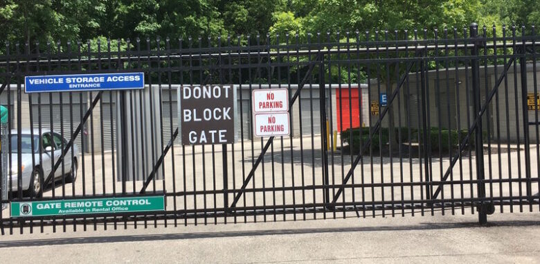 Remote-controlled gate opener installed for secure vehicle access